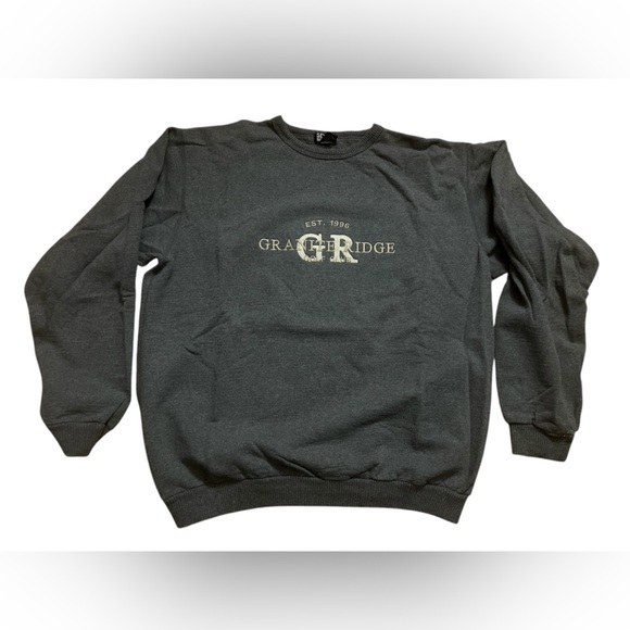 Vintage grey mens pullover sweater in size large - Picture 1 of 3